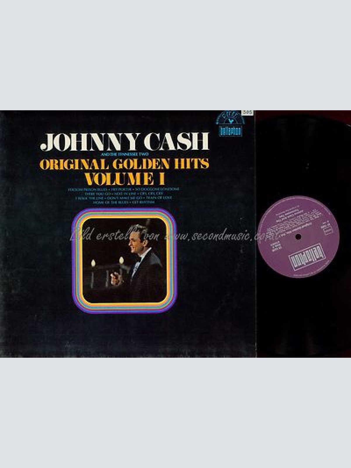 LP--JOHNNY CASH --ORIGINAL GOLDEN HITS VOLUME 1