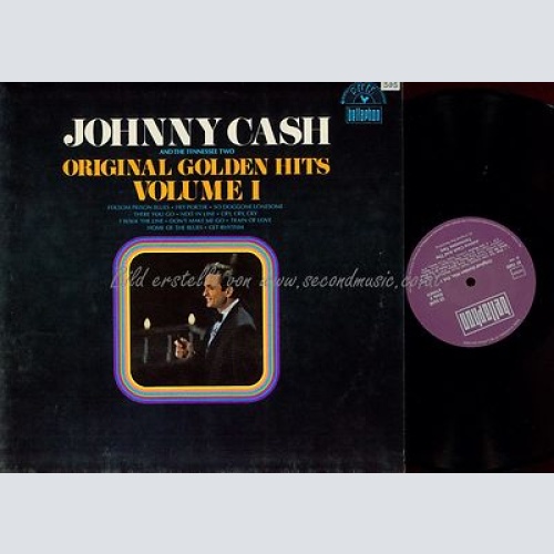LP--JOHNNY CASH --ORIGINAL GOLDEN HITS VOLUME 1
