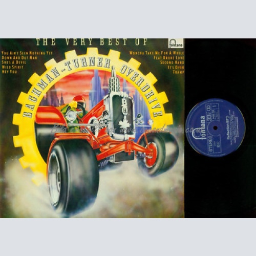 LP--BACHMAN TURNER OVERDRIVE THE VERY BEST OF // VG+