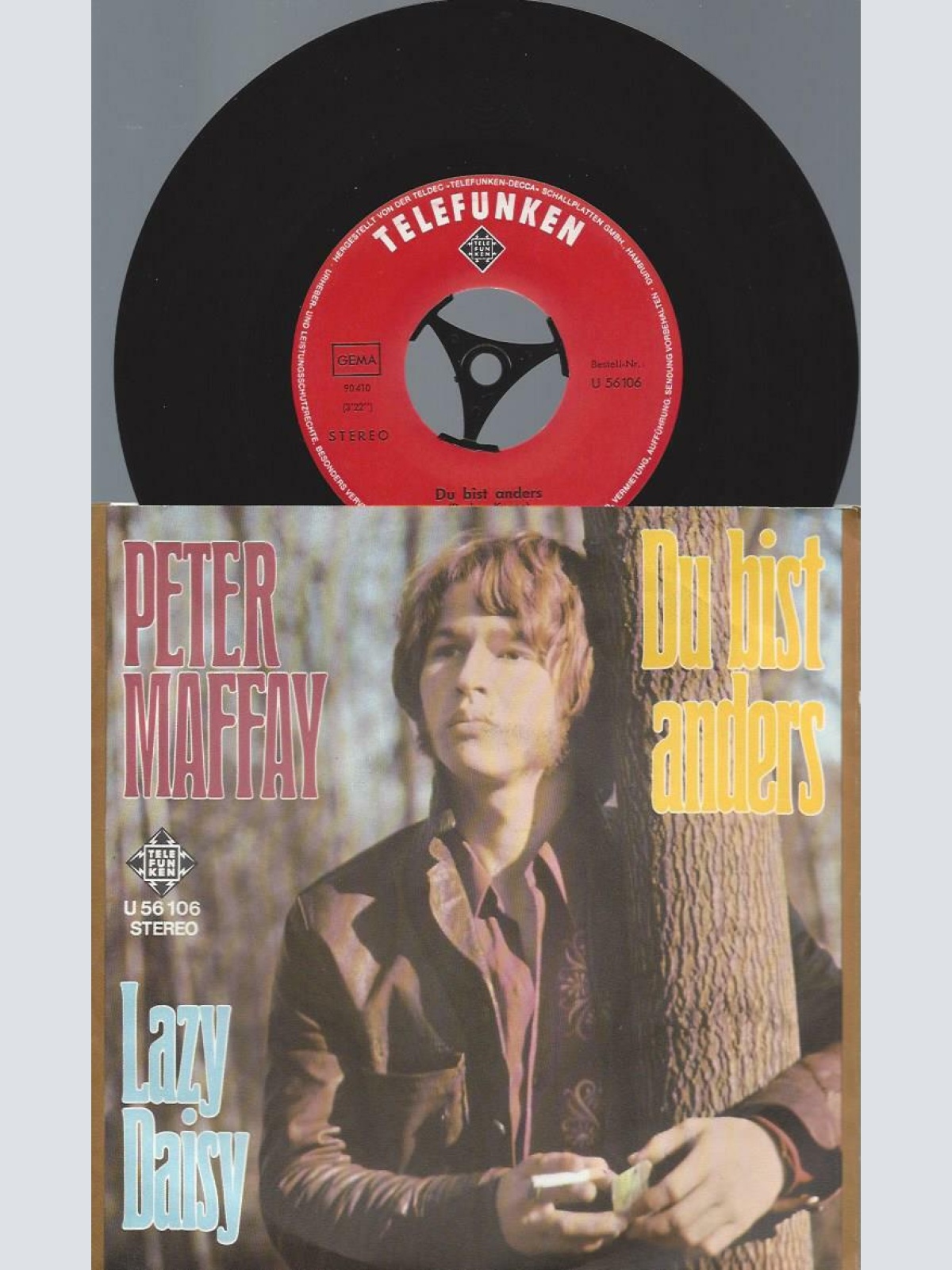 7"   Peter Maffay  Du Bist Anders