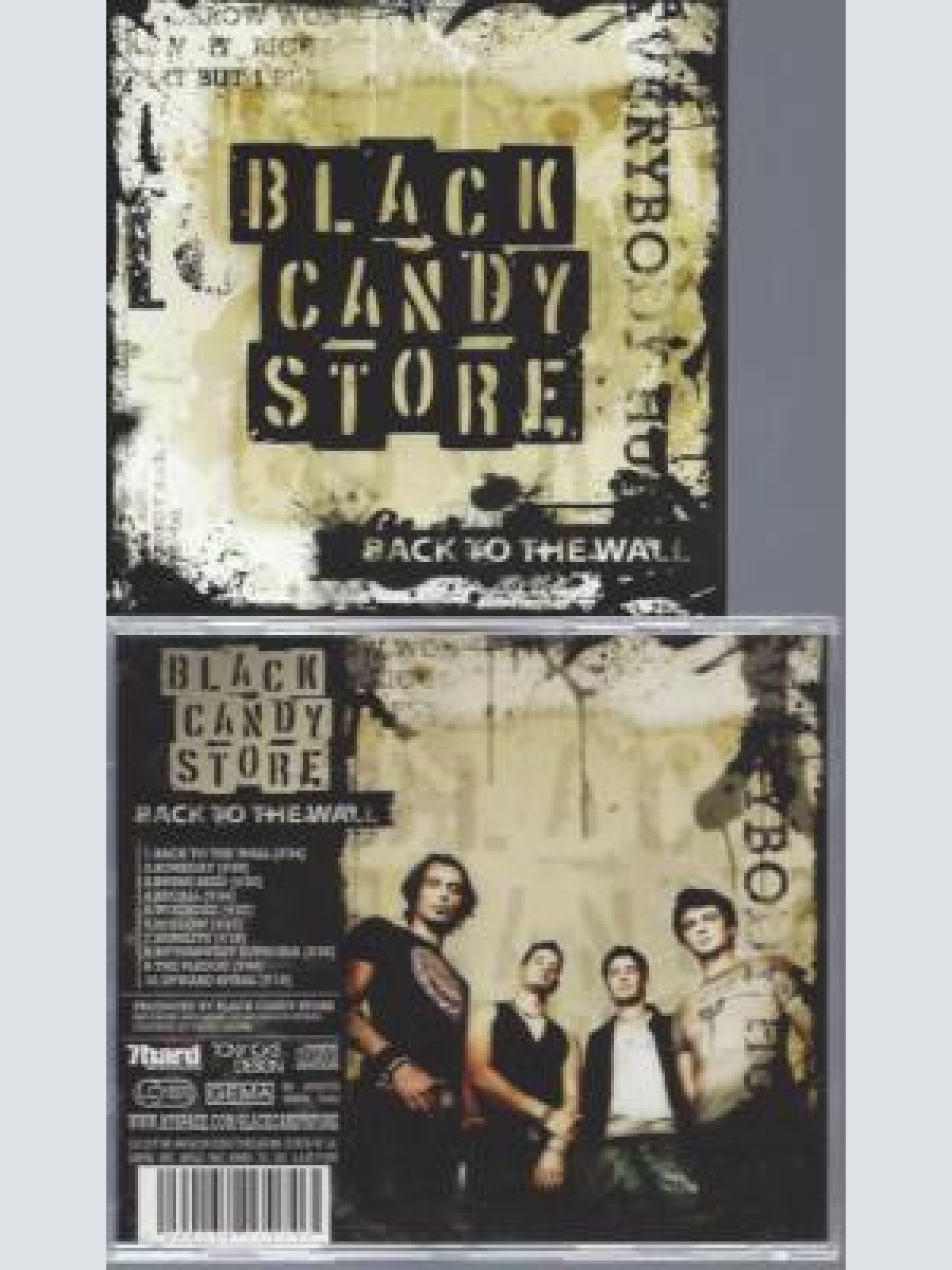 CD-BLACK CANDY STORE BACK TO THE WALL