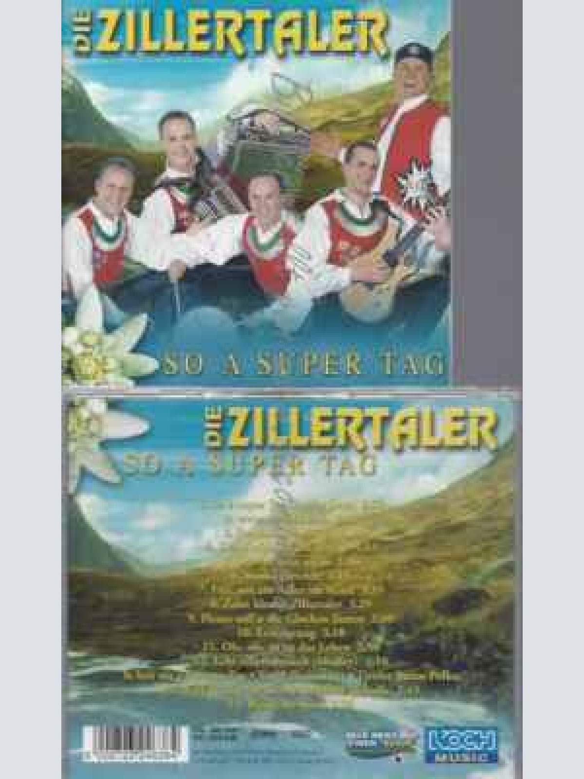 CD--ZILLERTALER,DIE | --SO A SUPER TAG