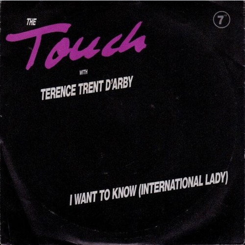 7", Single The Touch With Terence Trent D'Arby - I Want To Know (Internationa...