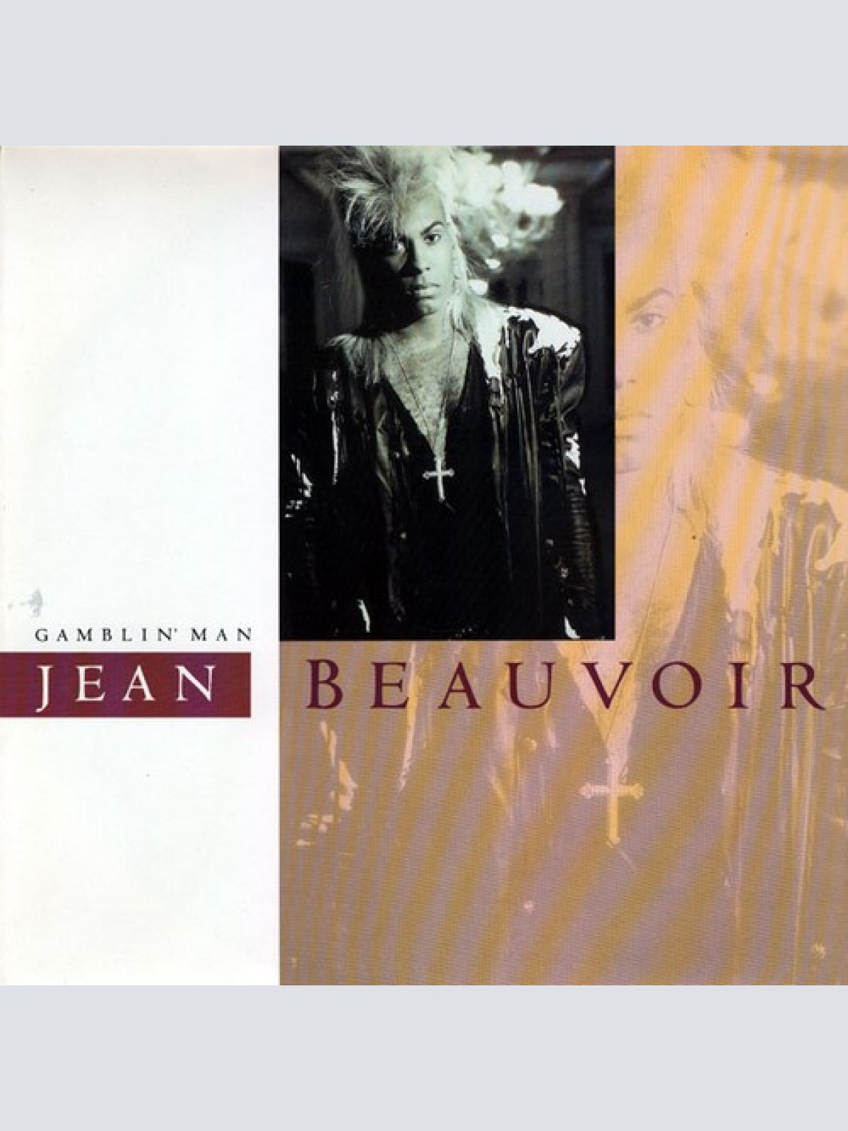 7", Single Jean Beauvoir - Gamblin' Man