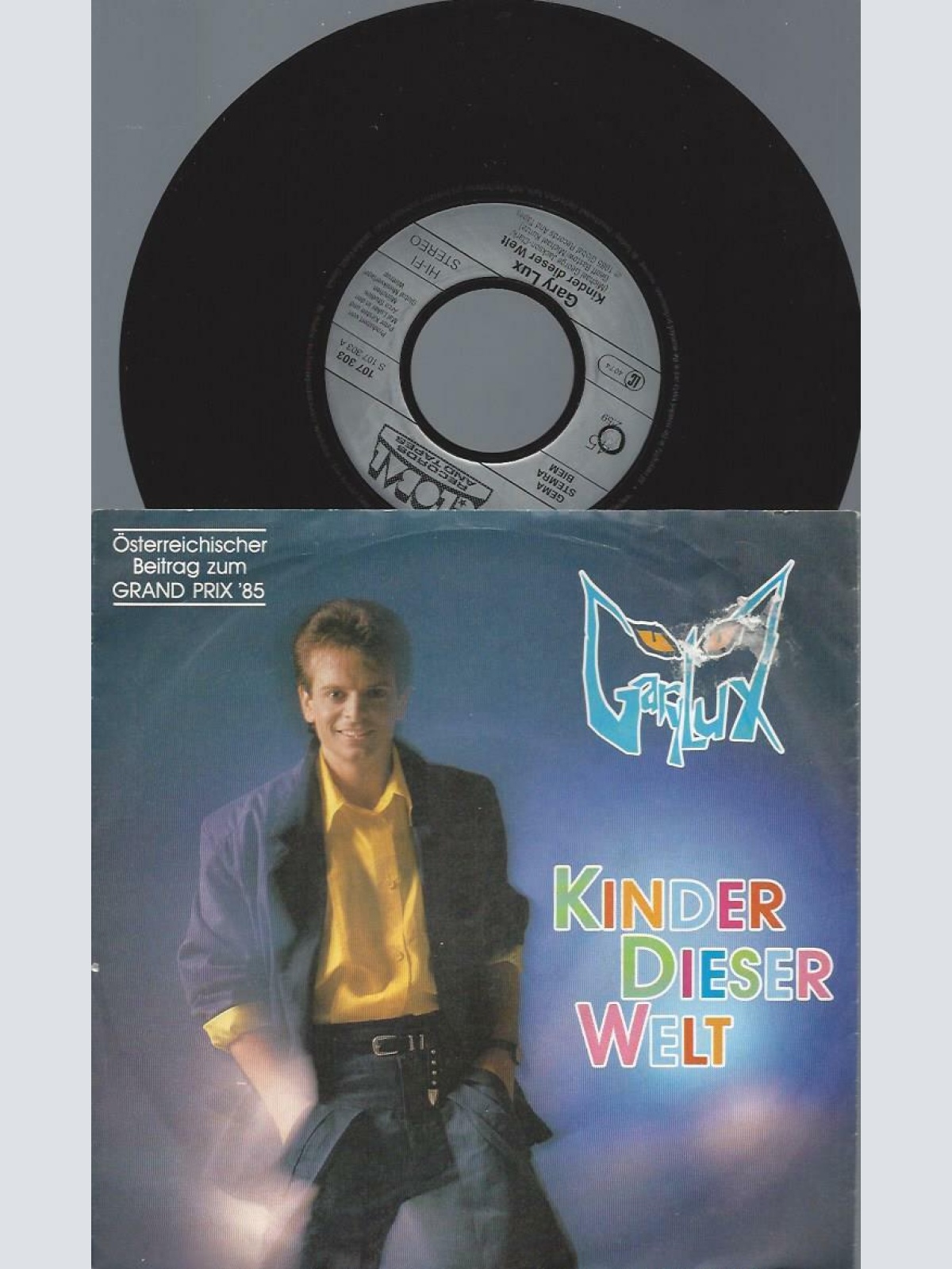 7"  Gary Lux – Kinder Dieser Welt
