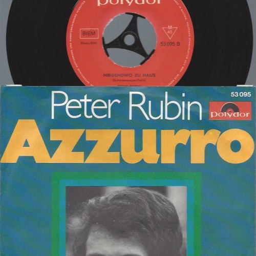 7"    Peter Rubin – Azzurro