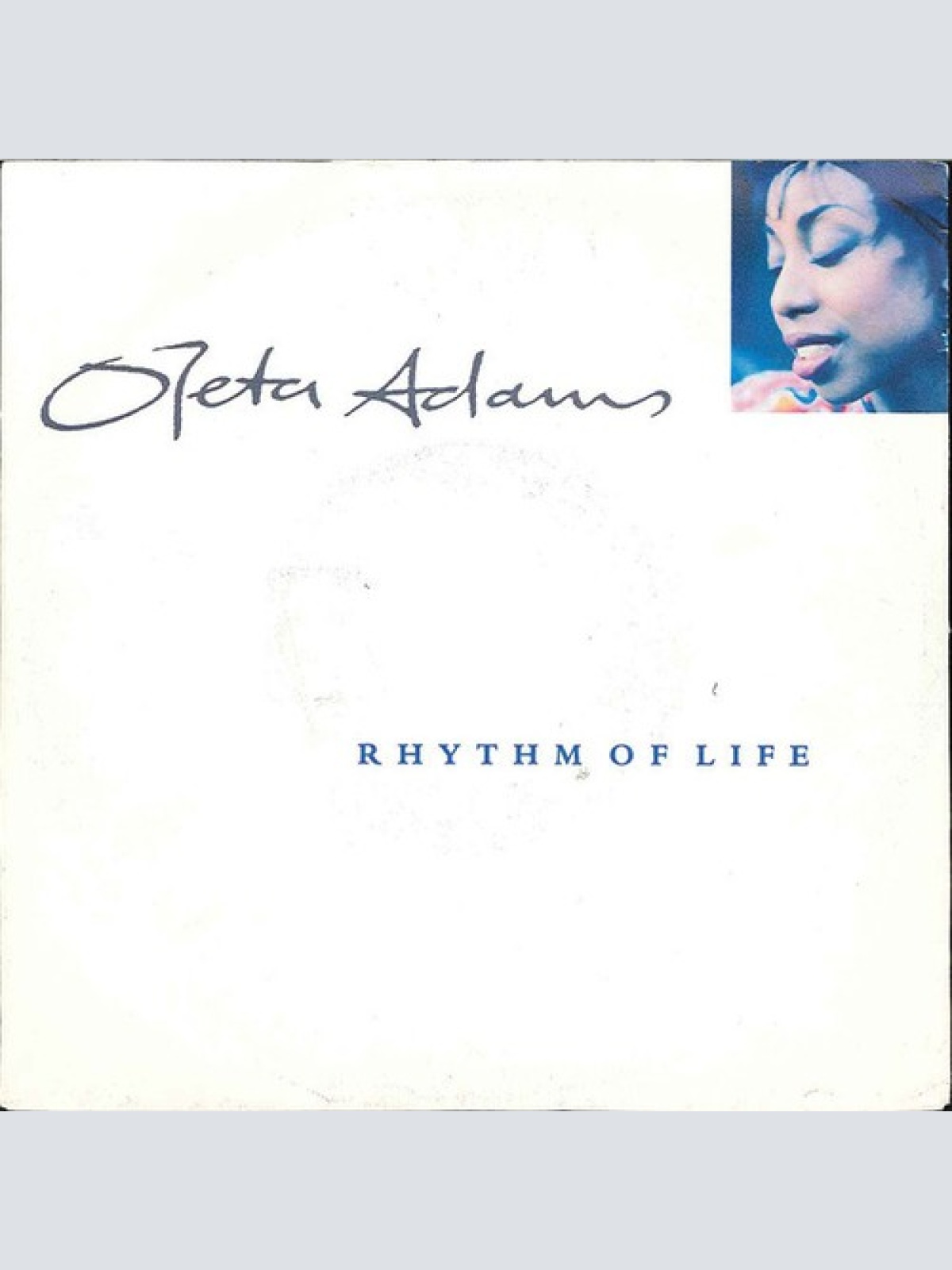 7", Single Oleta Adams - Rhythm Of Life