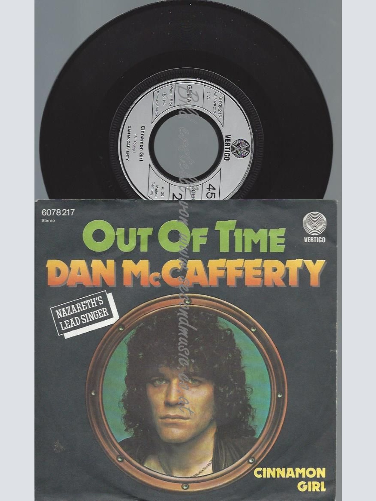 7"   Dan McCafferty  Out Of Time