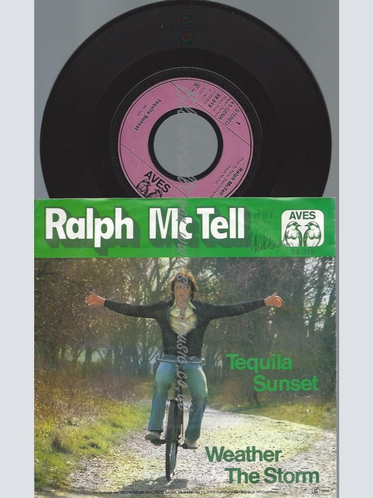 7"    Ralph McTell – Tequila Sunset