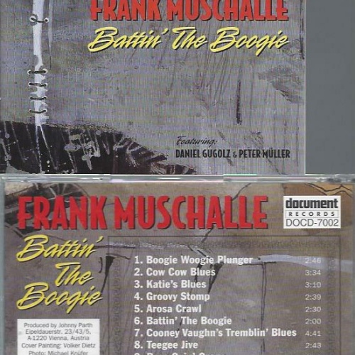 CD--Frank Muschalle Trio // Battin the Boogie