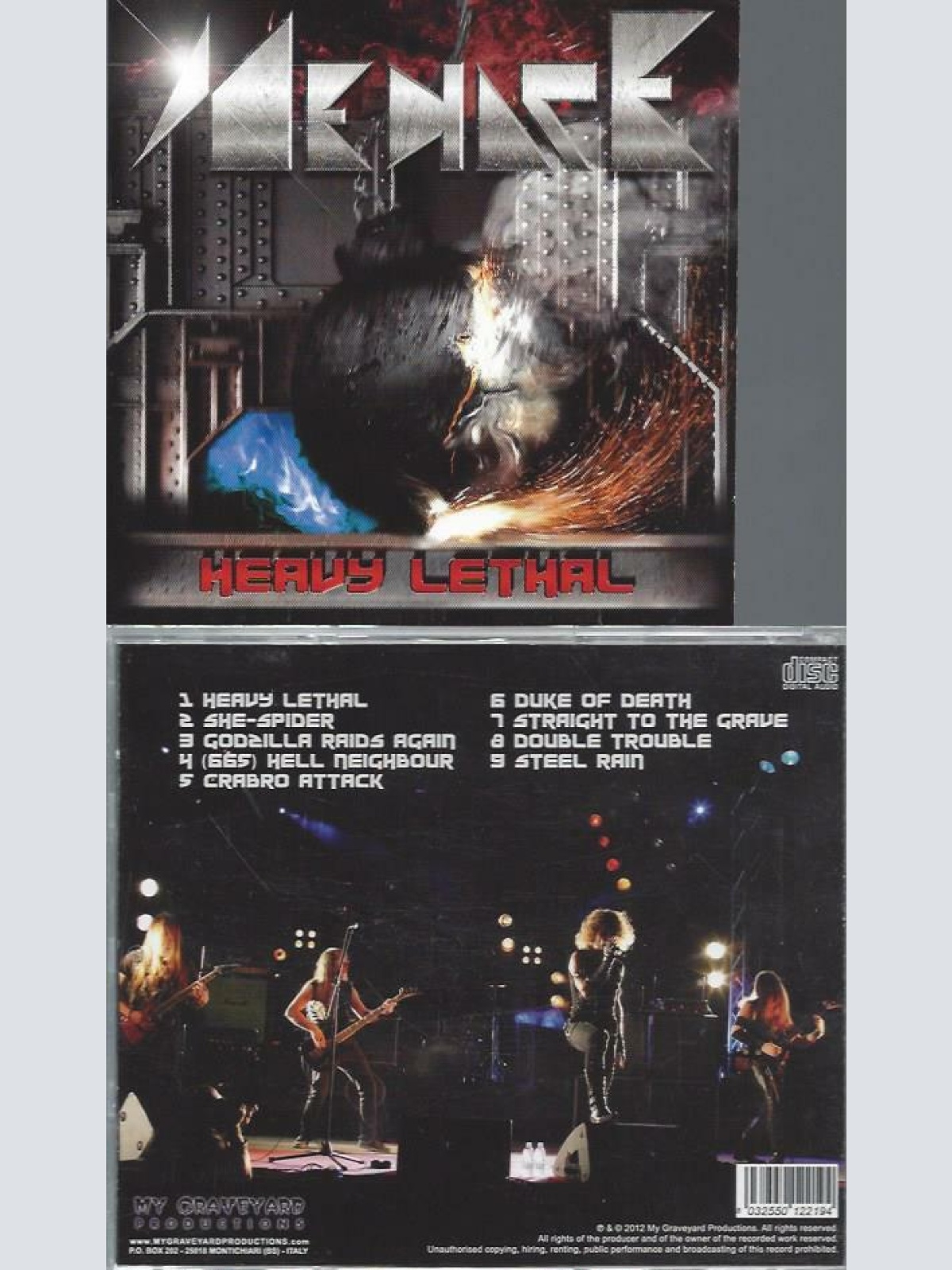 CD--Menace - Heavy Lethal