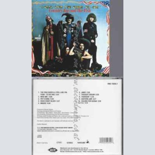 CD--COUNTRY JOE & THE FISH | --I FEEL LIKE I'M FIXIN' TO DIE