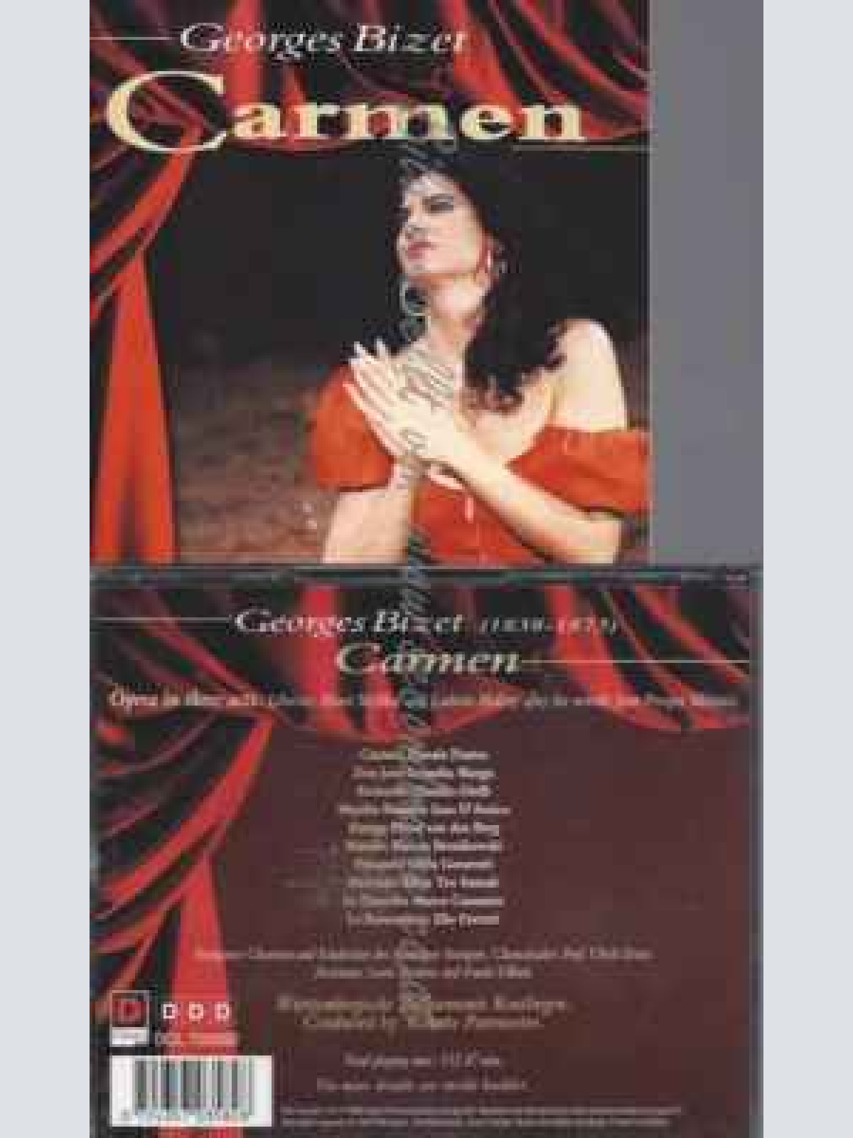 CD--EISTER UND WUERTTEMBG.ORCH. | --CARMEN-Georges Bizet