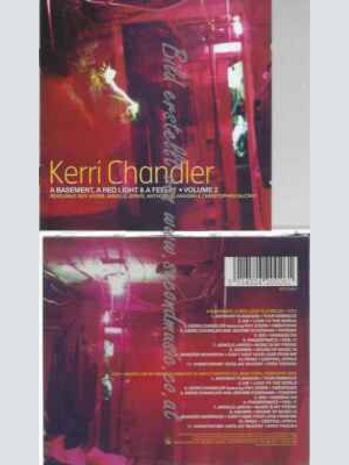 CD--Kerri Chandler | --A Basement,a Red Light...Vol.