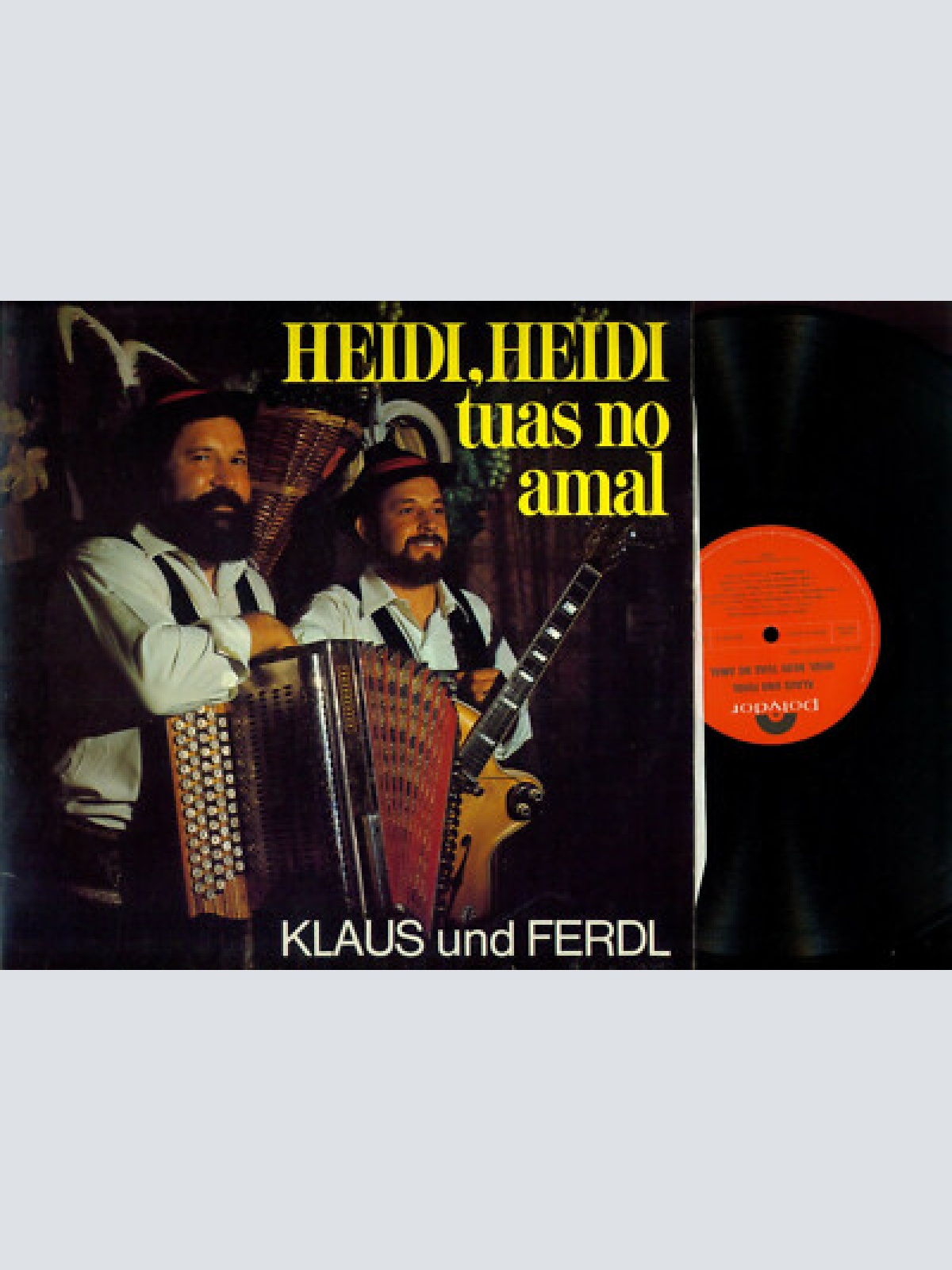 LP--KLAUS UND FERDL HEIDI TUAS NO AMAL  // CLUB