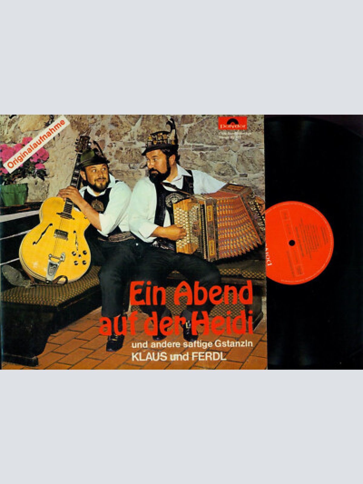 LP--KLAUS UND FERDL EIN ABEND AUF DER HEIDI  // CLUB