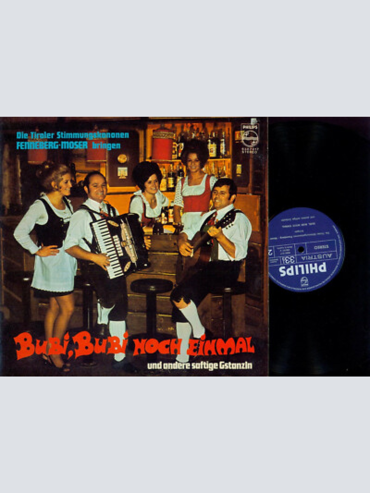 LP-- --Fenneberg-Moser  Bubi, Bubi, Noch Einmal // PHILIPS 6387017