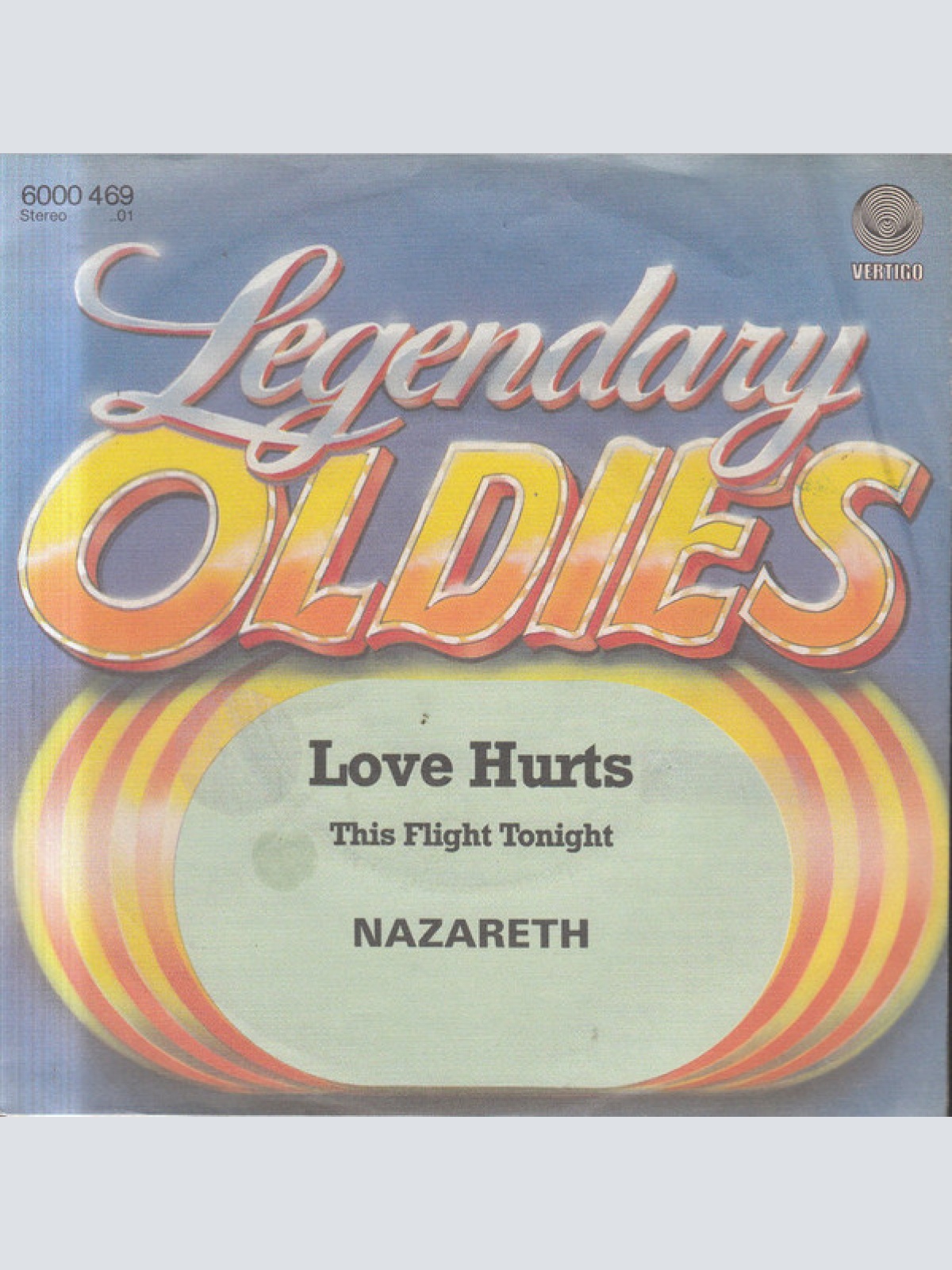 7", Single Nazareth (2) - Love Hurts / This Flight Tonight