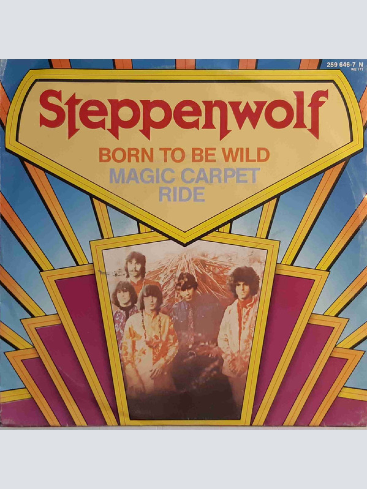 7", Single, RE Steppenwolf - Born To Be Wild / Magic Carpet Ride