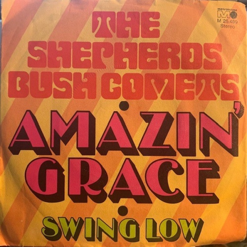 7", Single The Shepherds Bush Comets - Amazin' Grace