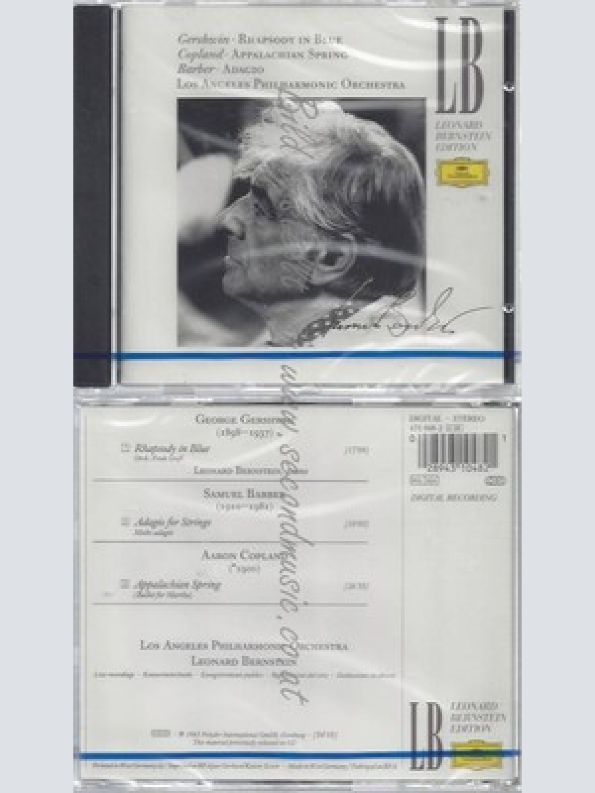 CD-NM-SEALED-BERNSTEIN -1990- - IMPORT -- GERSHWIN:RHAPSODY