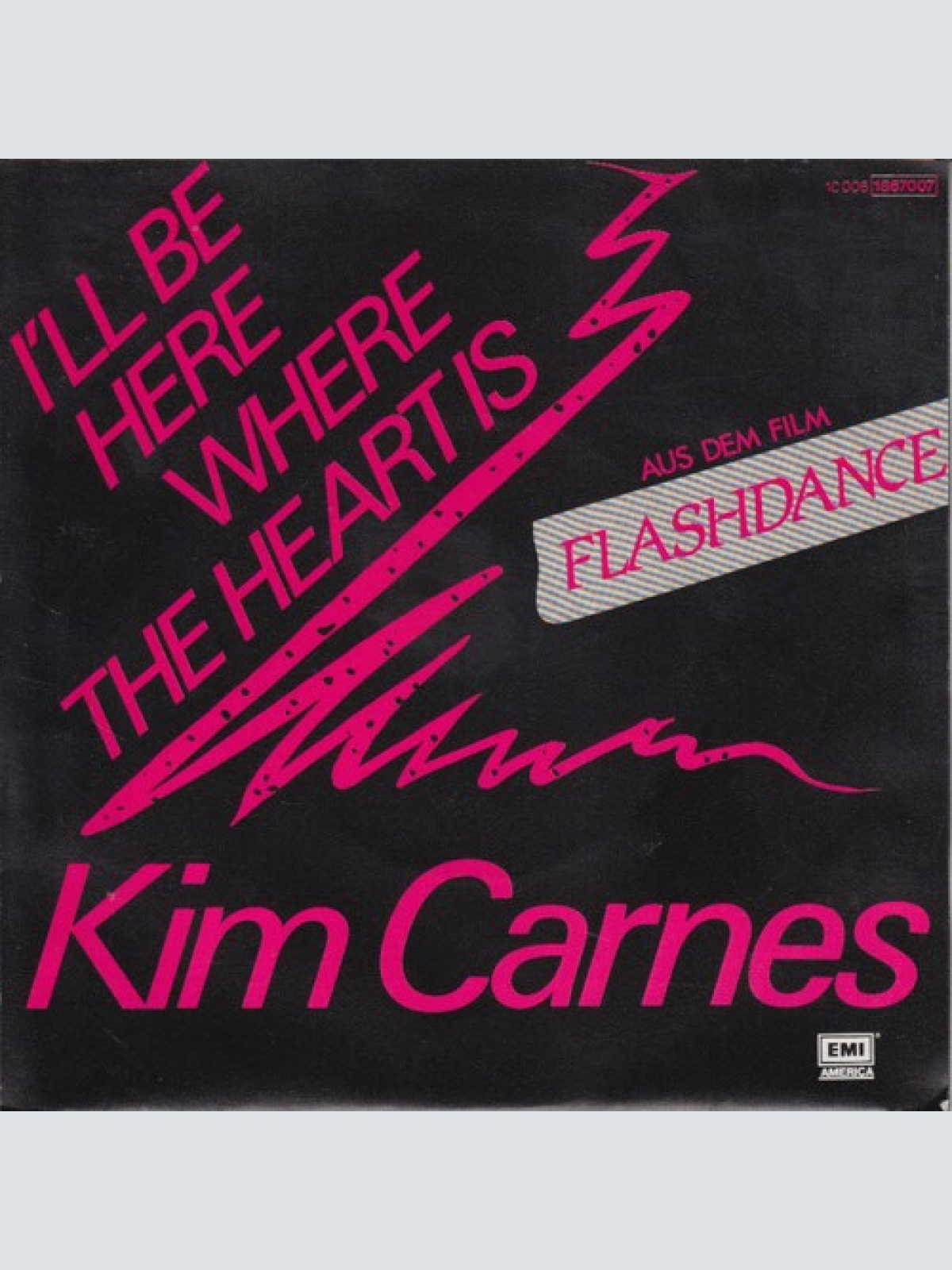 7", Single Kim Carnes - I'll Be Here Where The Heart Is