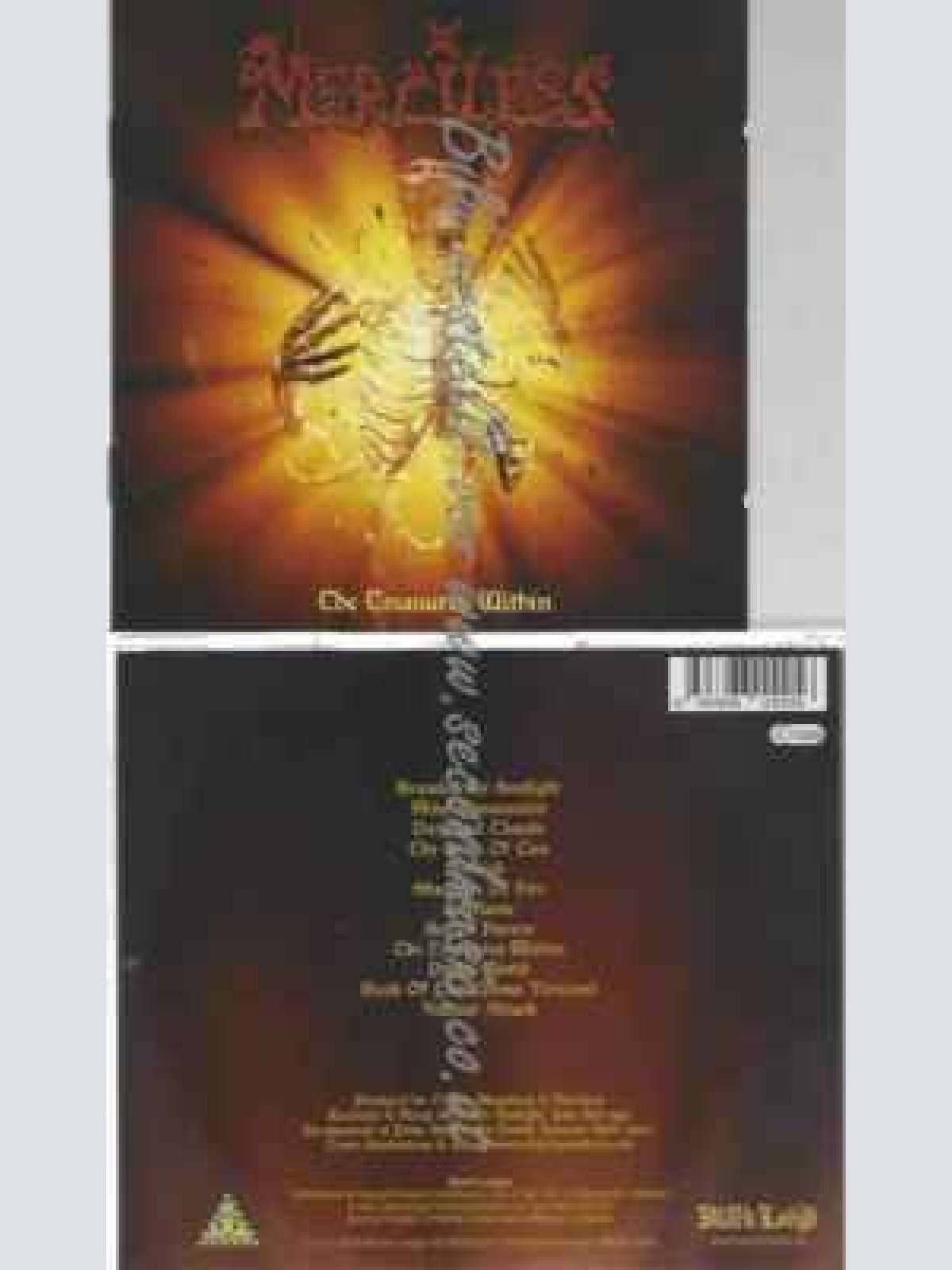 CD--Merciless--The Treasures Within by MERCILESS