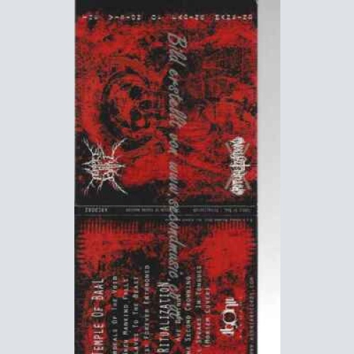 CD--Temple of Baal und Ritualization | --The Vision of Fading Mankind