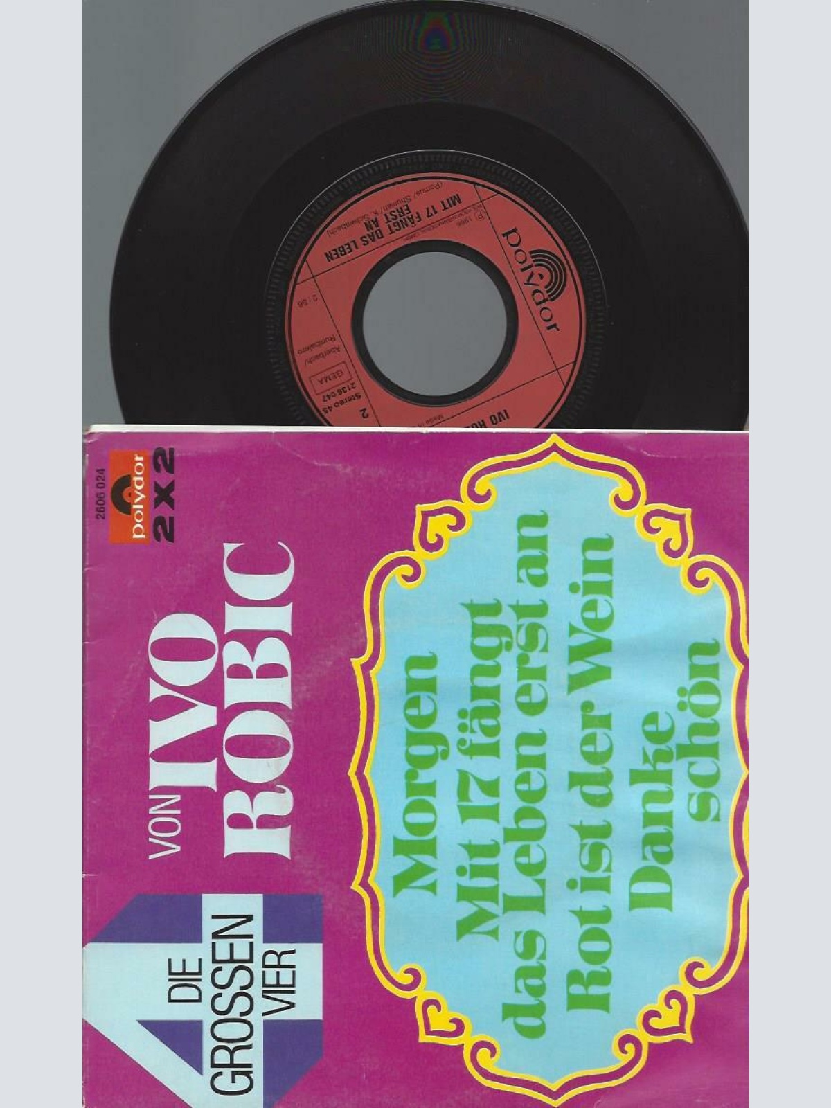 7" Ivo Robi – Die Grossen Vier