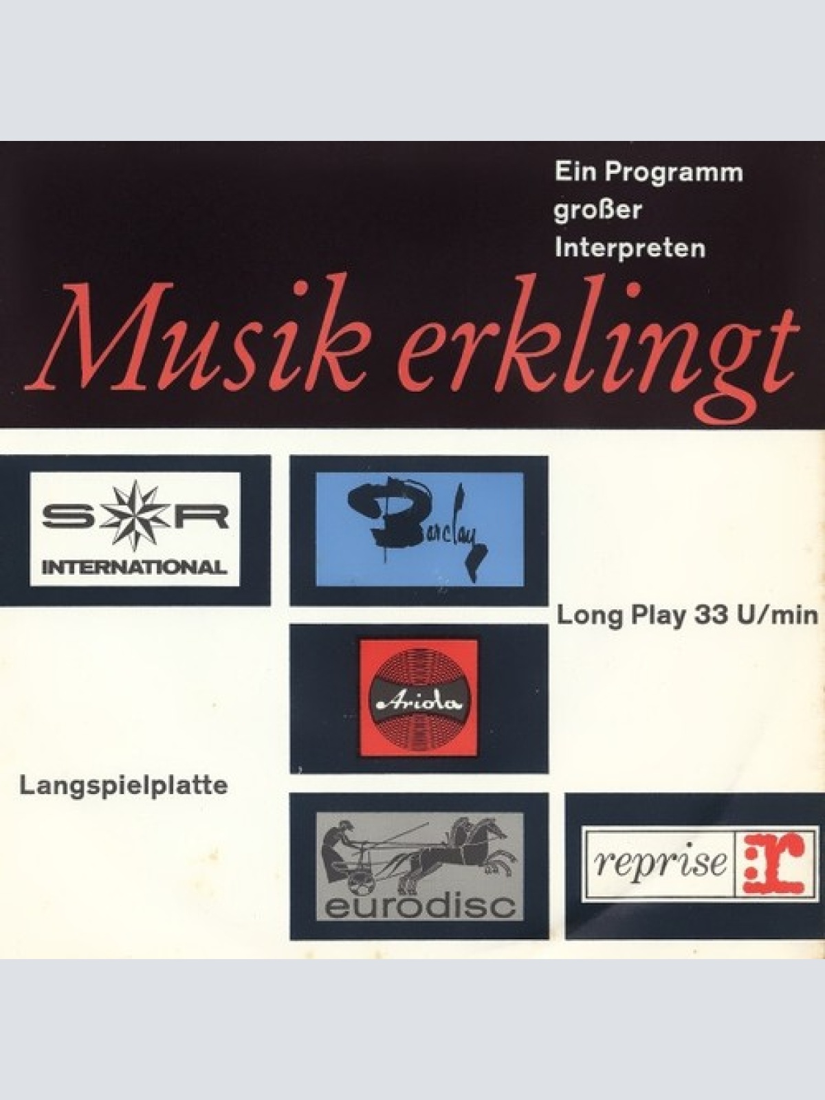 7", Mono, Club, Promo, Smplr Various - Musik Erklingt