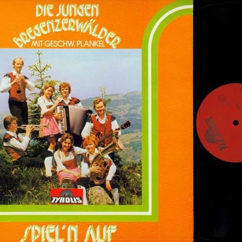 LP--Die jungen Bregenzwälder-- spiel'n auf      // NM