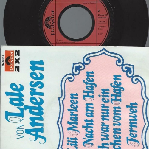 7"  Lale Andersen  Die Grossen Vier Von Lale Andersen