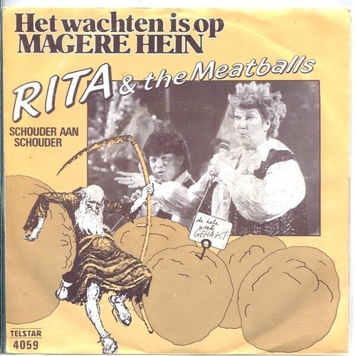 7", Single Rita* & The Meatballs (2) - Het Wachten Is Op Magere Hein