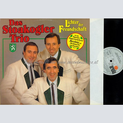 LP--DAS STOAKOGLER TRIO LICHTER DER FREUNDSCHAFT