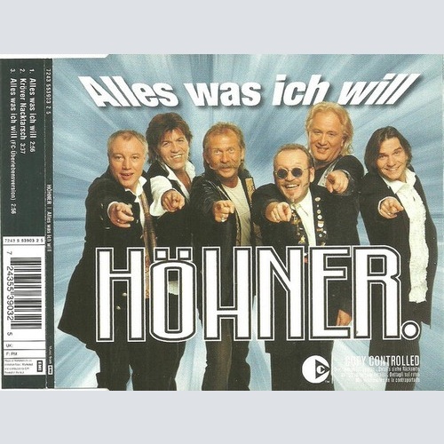 CD, Single, Copy Prot. Höhner - Alles Was Ich Will