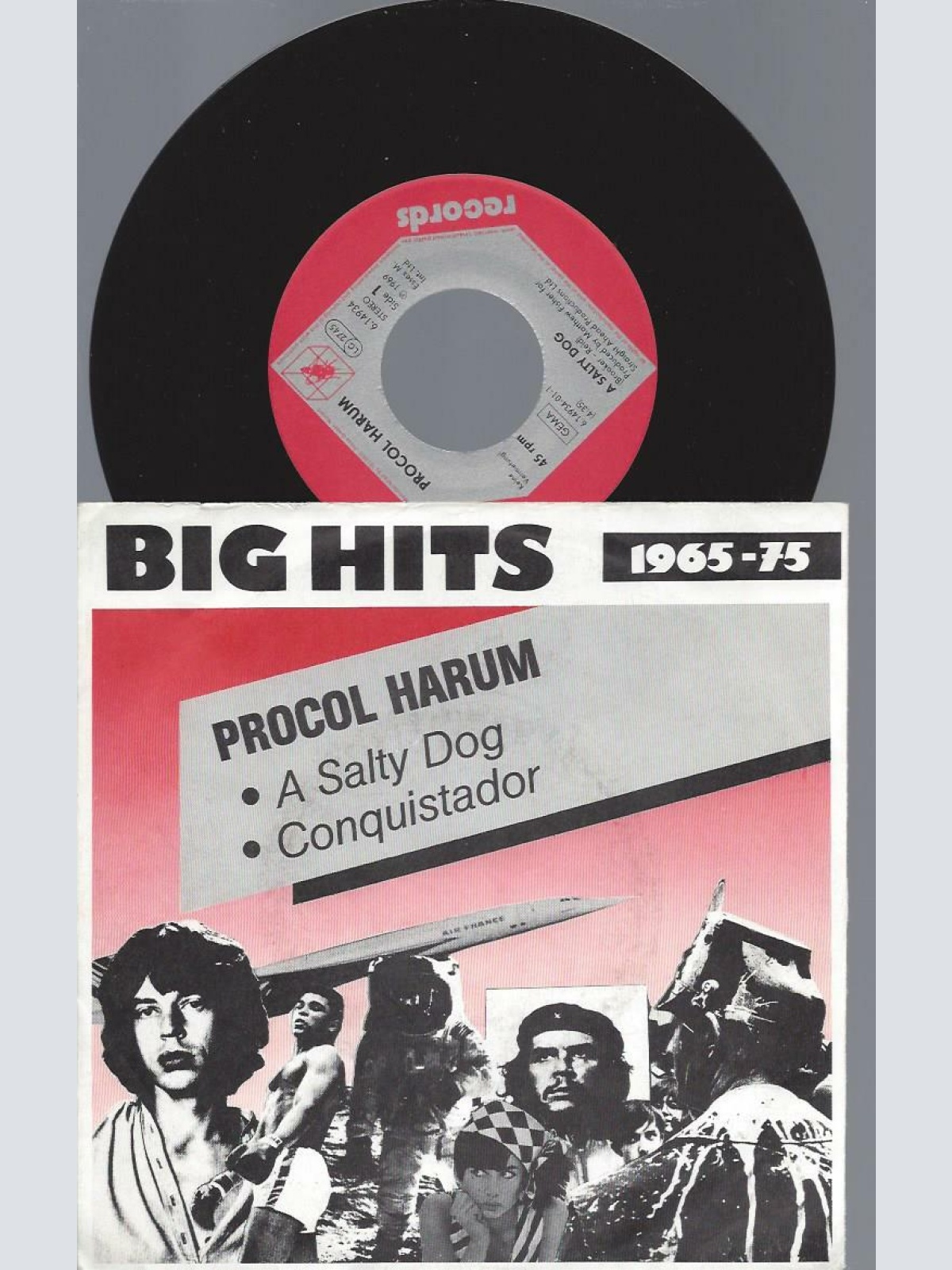7"  Procol Harum  A Salty Dog  // Big Hits