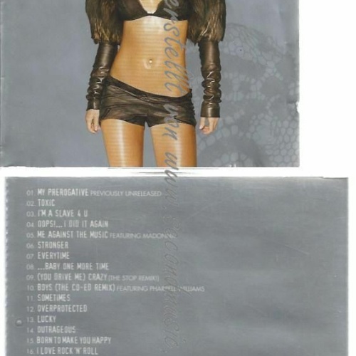 CD--BRITNEY SPEARS--    GREATEST HITS: MY PREROGATIVE