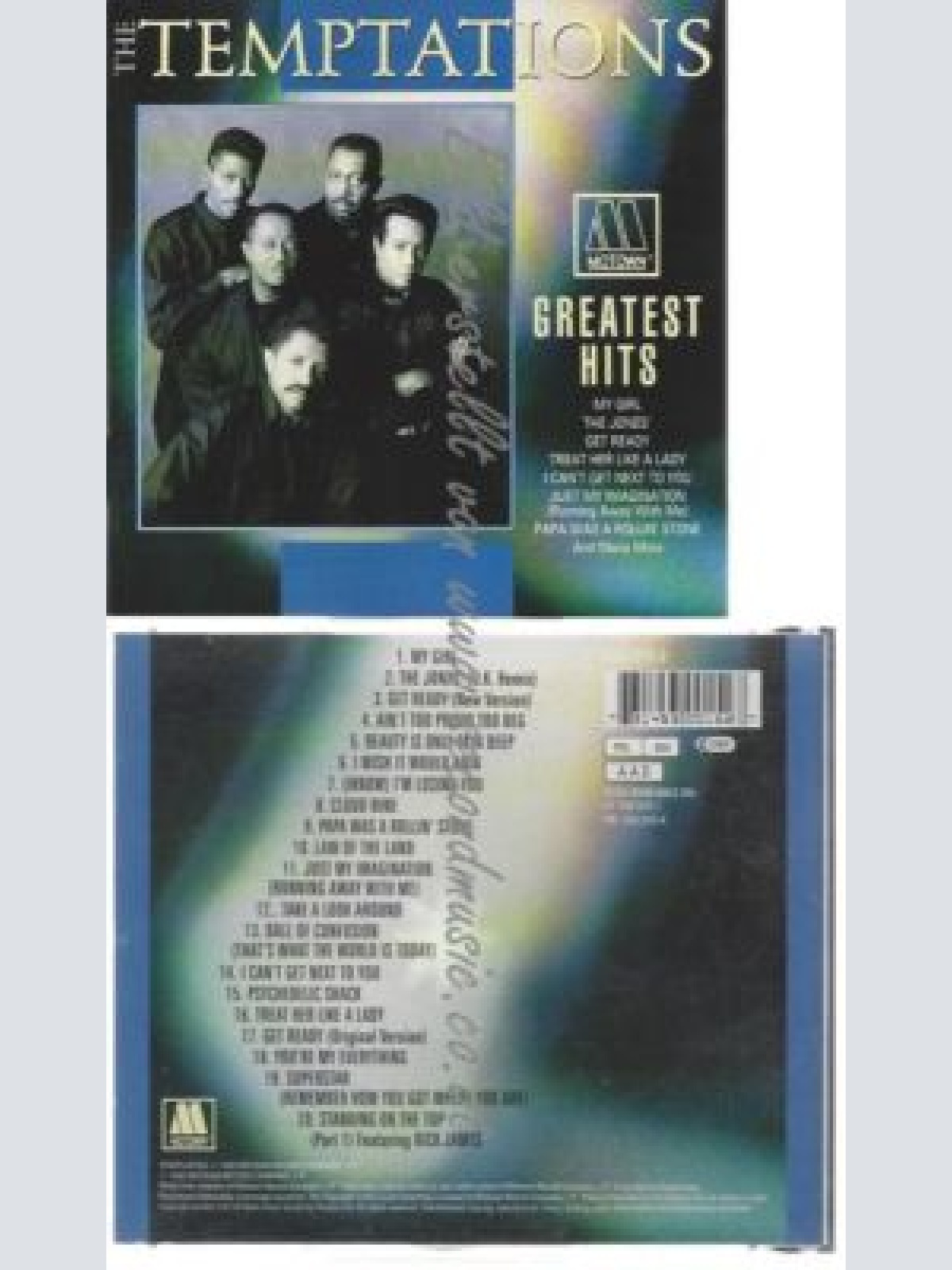 CD--TEMPTATIONS--    MOTOWNS GREATEST HITS