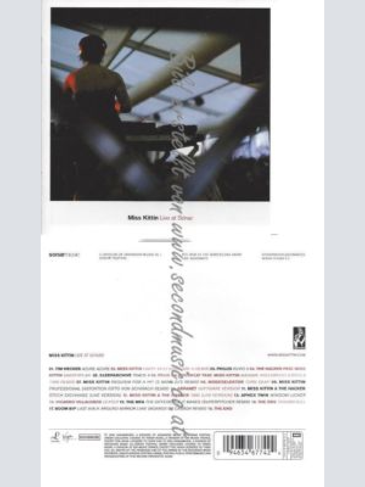 CD--MISS KITTIN--    LIVE AT SONAR