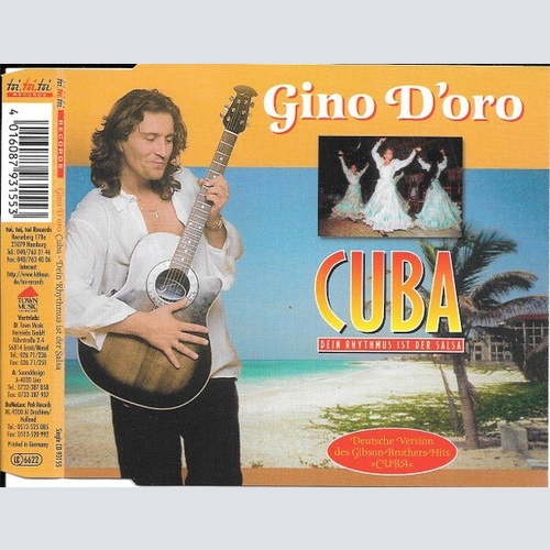 CD, Maxi Gino D'Oro - Cuba - Dein Rhythmus Ist Der Salsa
