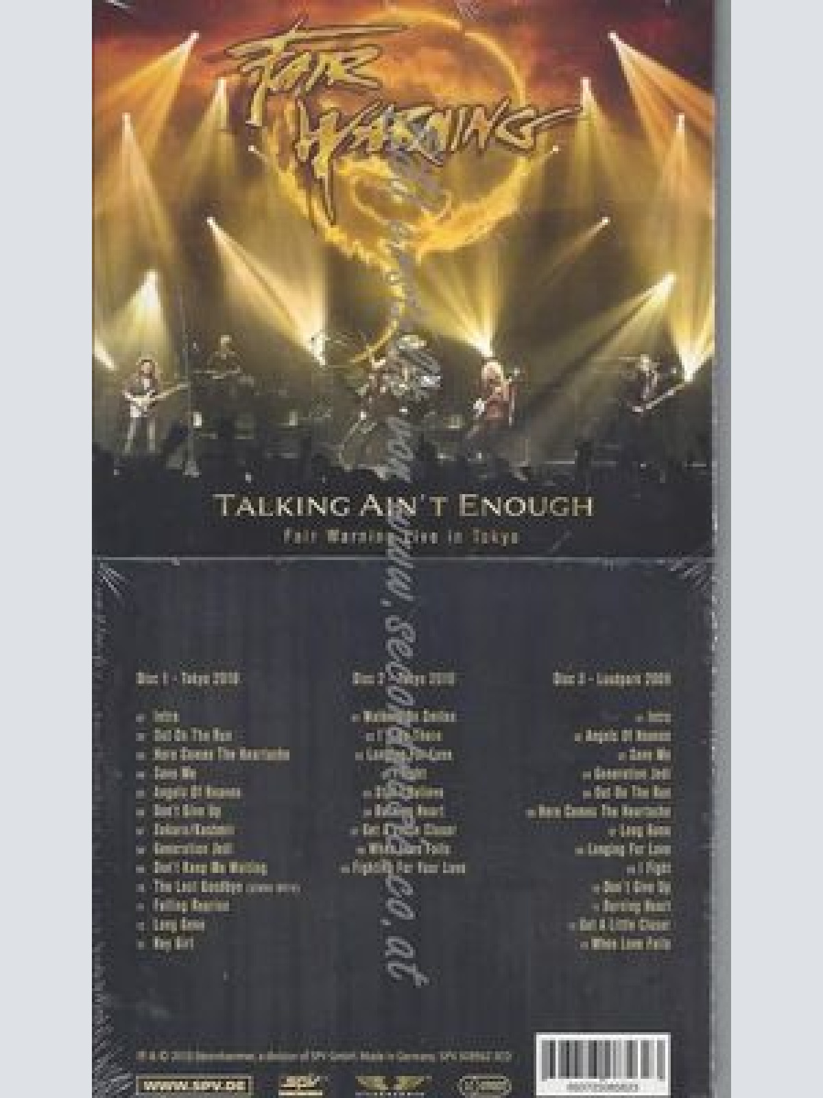 Talking Ain't Enough - Fair Warning Live In Tokyo-- Fair Warning