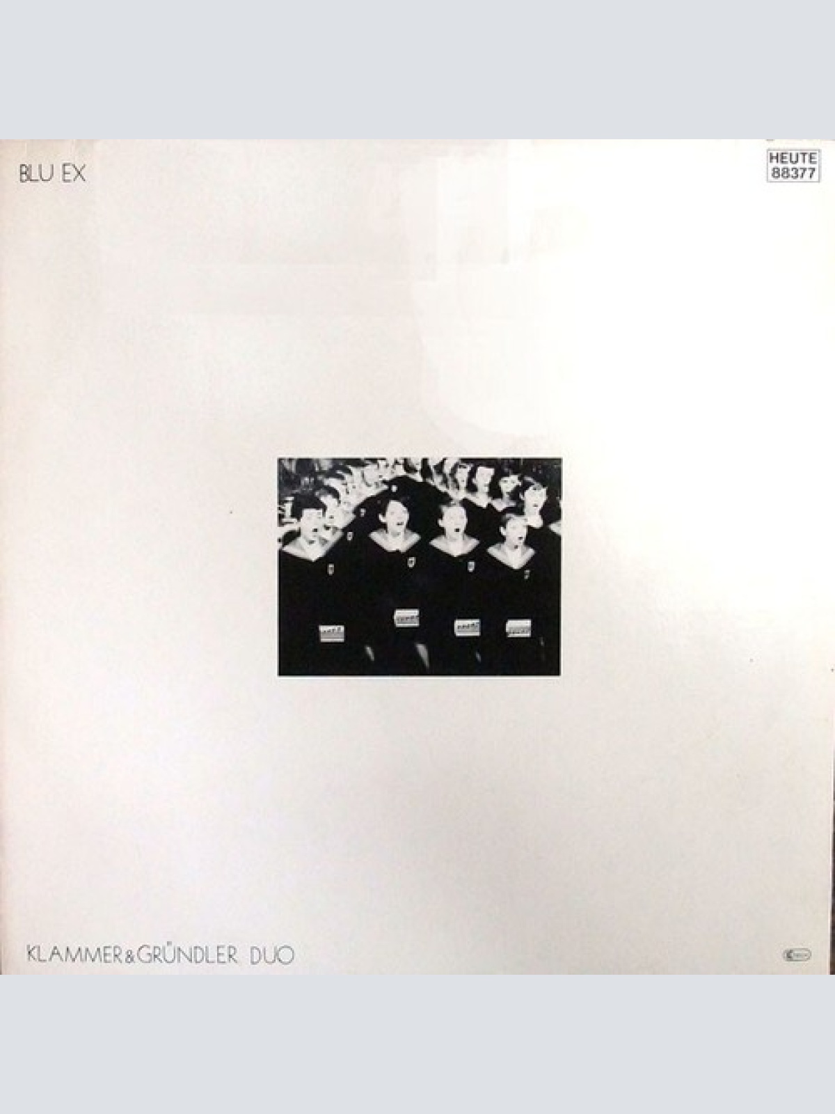 LP, Album Klammer & Gründler Duo - Blu Ex
