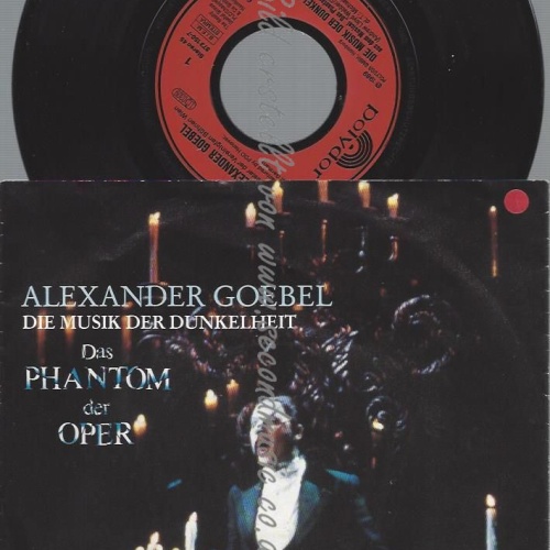 7" Alexander Goebel Die Musik der Dunkelheit // Phantom der Oper