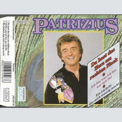 CD, Maxi Patrizius - Du Hast Das Herz Am Rechten Fleck