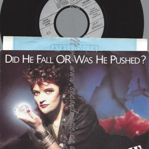 7"  Dana Gillespie  Did He Fall Or Was He Pushed // MIT SINGLE FACTS