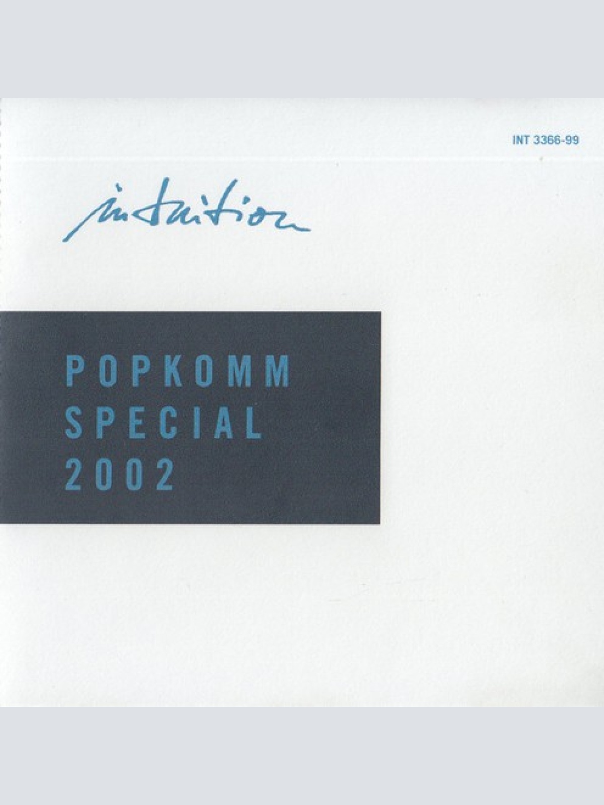 CDr, Comp, Promo Various - Popkomm Special 2002