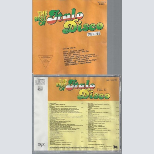 CD--THE BEST OF ITALO DISCO 11