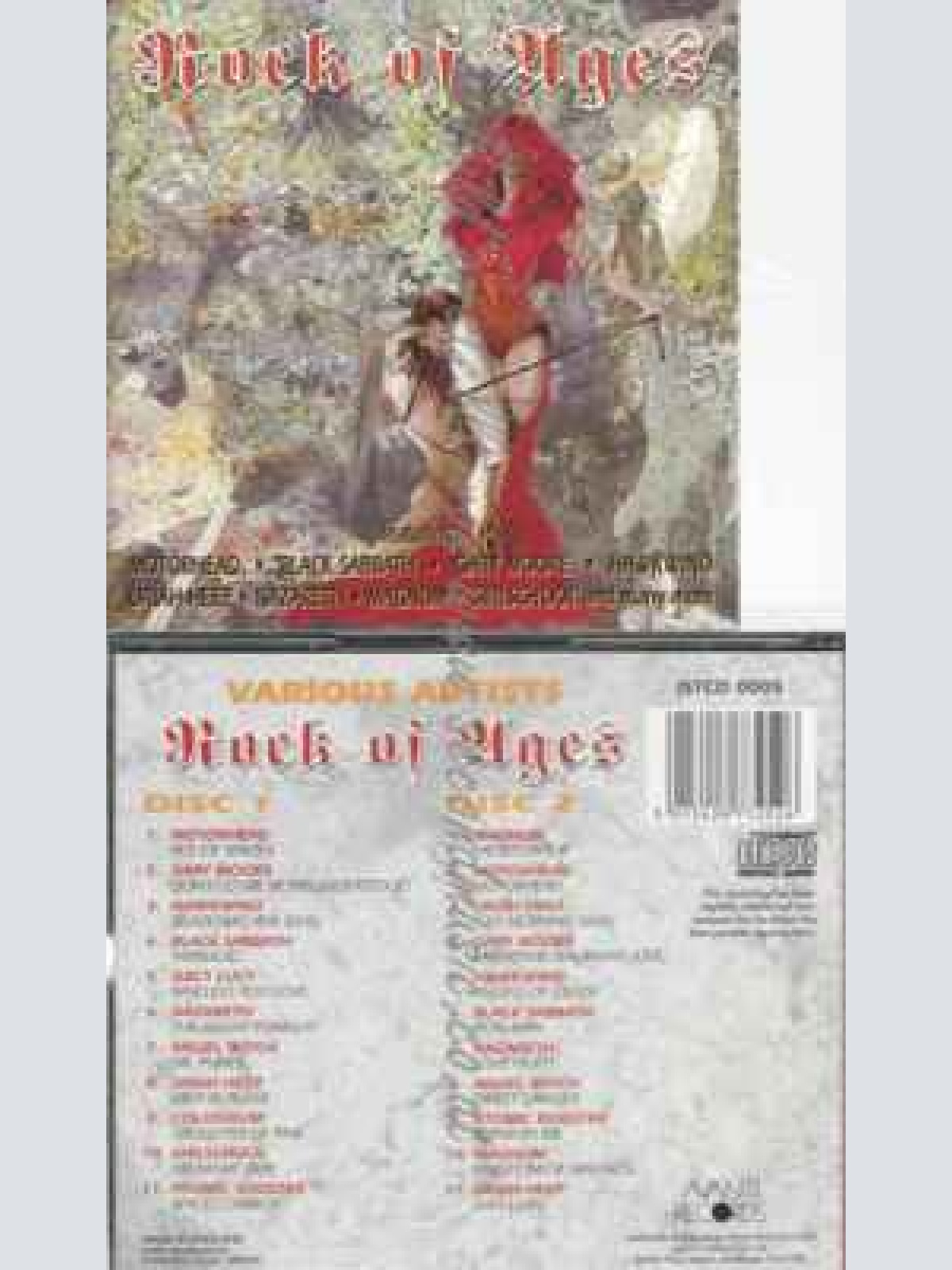 CD--VARIOUS--ROCK OF AGES