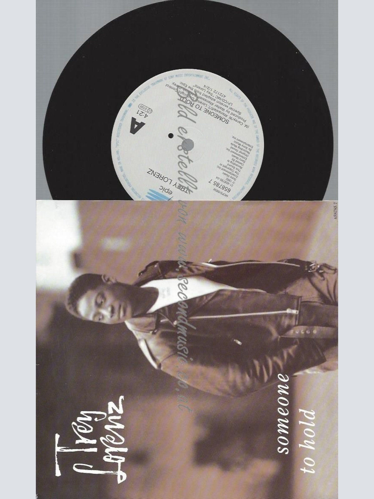 7"  Trey Lorenz  Someone To Hold