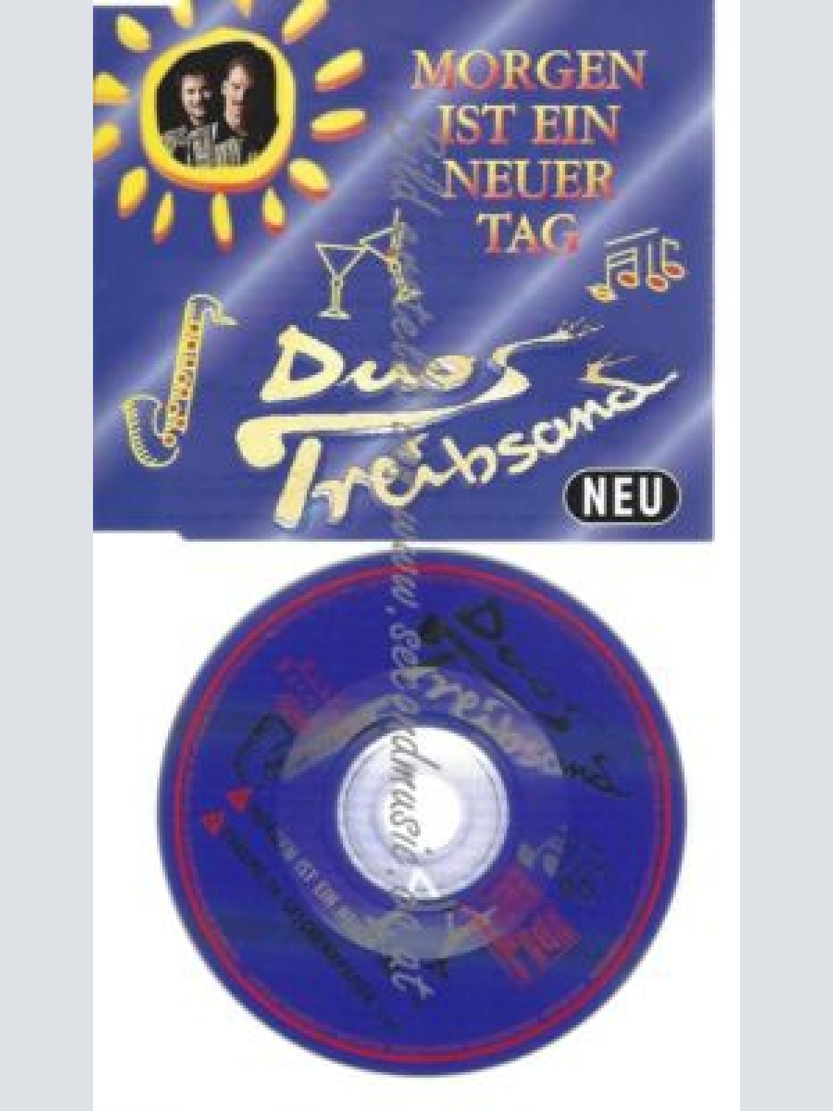 CD--DUO TREIBSAND  --    MORGEN IST EIN NEUER TAG